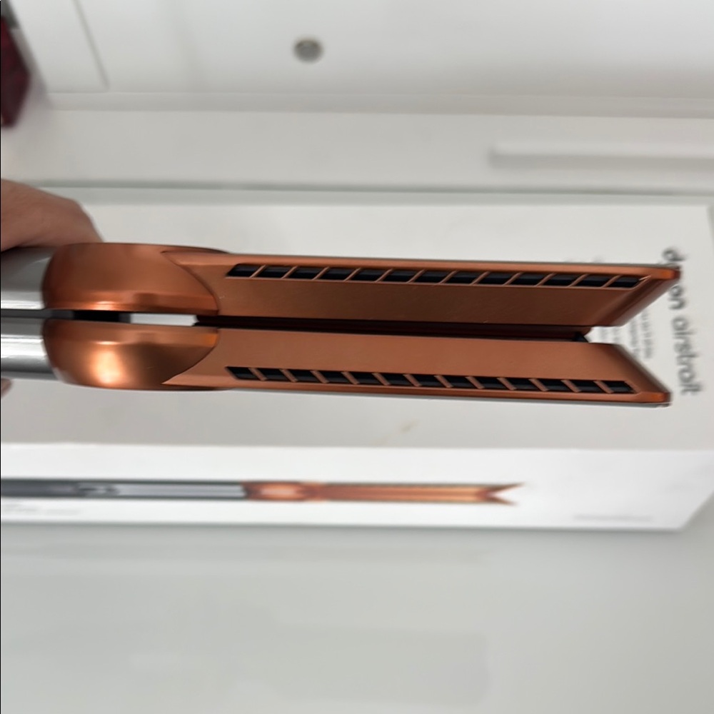 Dyson Airstrait in Gray and Copper PAID $500, SAVE $200